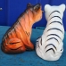 Фигурка 11 см Тигр цветной (фарфор)
